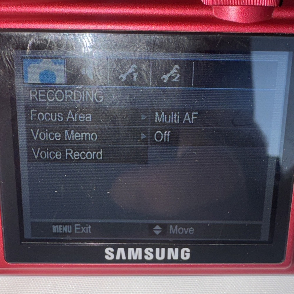 Samsung L Series L830 8MP Digital Camera Red With Battery & Charger, Working!! - Picture 10 of 16